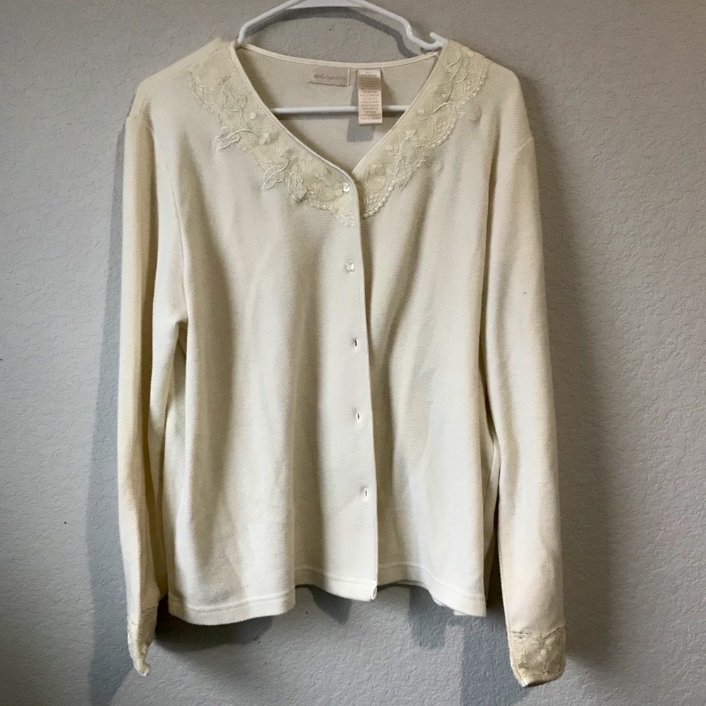 Vintage Cream Cardigan